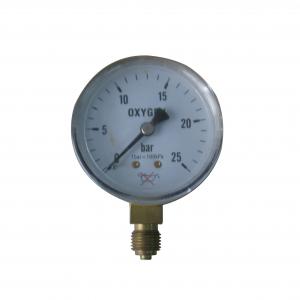 About oxygen pressure gauge 