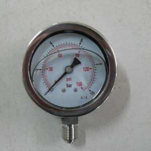 Maintenance of pressure gauge