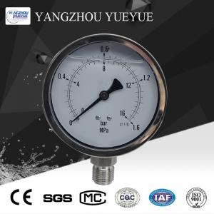 100mm full stainless steel oil pressure gauge  