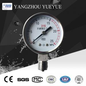 50mm full stainless steel pressure gauge  
