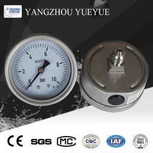 63mm full stainless steel oil pressure gauge 